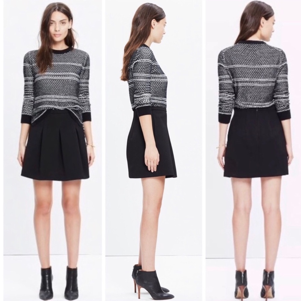 Madewell Jacquard Mini Skirt
